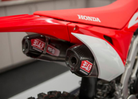 Yoshimura USA RS-9T Full Throttle uitlaat systeem Titanium/Titanium demper voor de Honda CRF450R/RX 2017-2018