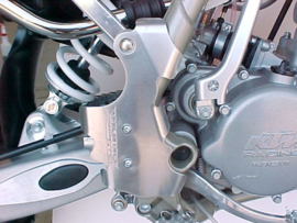 Works Connection frame beschermers voor de KTM SX 85 2005