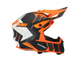 Acerbis X-Track crosshelm Fluor Oranje / Zwart