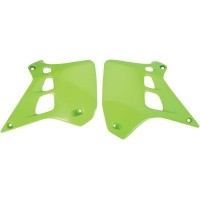 UFO radiator kappen groen voor de KX 125 1990-1991