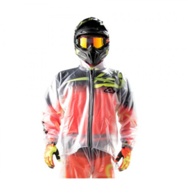 Acerbis regenjas transparant maat S/M
