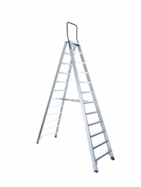 Eurostairs dubbele trap 2 x 12 treden