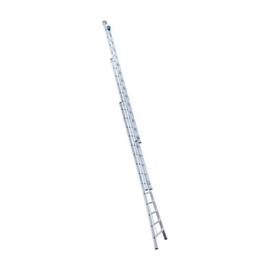 Driedelige schuifladder 3 x 14 sporten