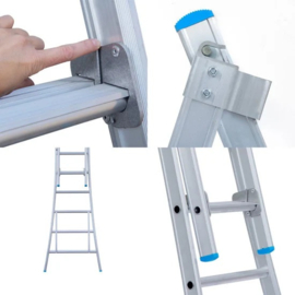Tweedelige reformladder 2 x 10 sporten