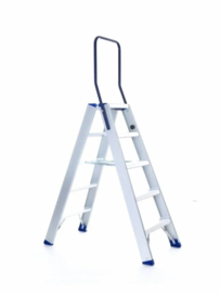 Eurostairs dubbele trap 2 x 5 treden