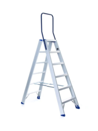 Eurostairs dubbele trap 2 x 6 treden