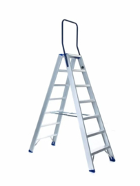 Eurostairs dubbele trap 2 x 7 treden