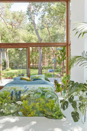 Beddinghouse Wildflowers blue green