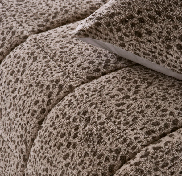 Zelesta Teddybed - Panter/Tiger Taupe