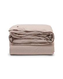 Lexington Checked Cotton Poplin Duvet Cover