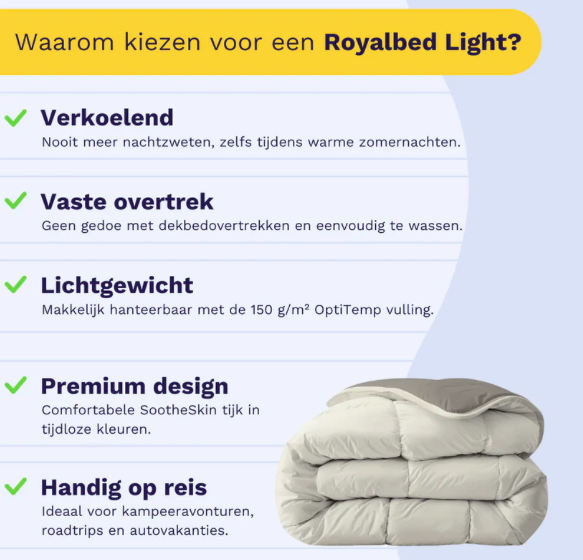 Zelesta Royalbed Light - Tender Grey & Cream