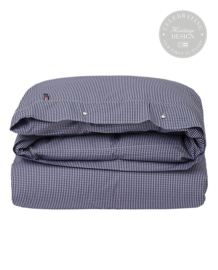 Lexington Icons Seaside Check Duvet, Navy/White