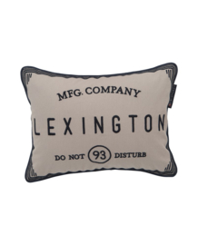Lexington Hotel Do Not Disturb Sham pillow, Beige