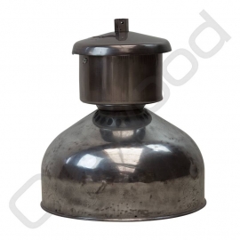 Industrial zinc lamp from French chrome
