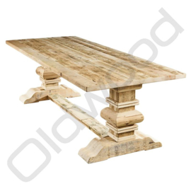 Barnwood dinner table - Delft