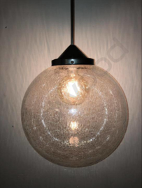 Vintage glass pendant lamp