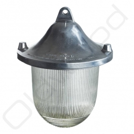 Industrial ''Ludo'' lamp polished