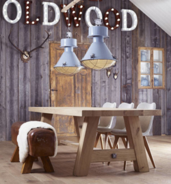 industrial lamp tanek painted