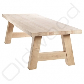 Robust table ''Milaan'' full oak