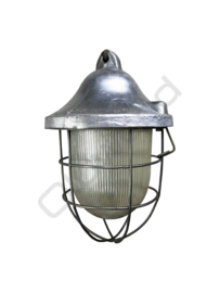 Industrial ''Ludo'' lamp polished