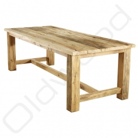Robust table ''Moskou'' old oak