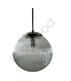 Vintage glass pendant lamp