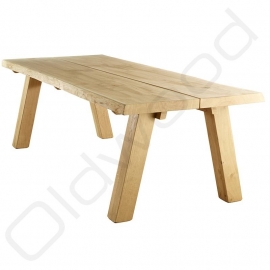 Robust tree trunk table ''Monaco''