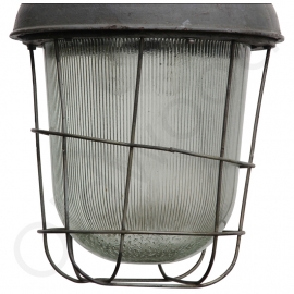 Industrial Basket pendant - Factory Lamp