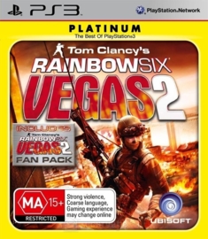 Tom Clancy Rainbow Six Vegas 2 platinum zonder boekje (ps2 used game)
