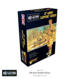8th army support group (Bolt action nieuw)