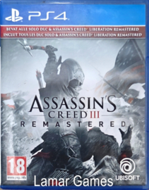 Assassin's Creed III remastered (ps4 tweedehands game)