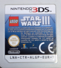 Lego Star Wars III the clone wars losse cartridge (Nintendo 3ds tweedehands game)