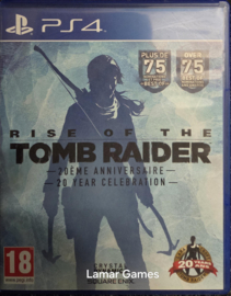 Rise of the Tomb Raider 20 year anniversary (ps4 tweedehands game)