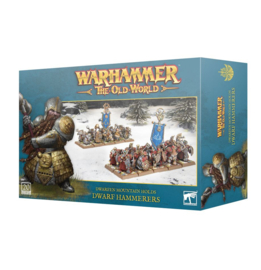 Dwarven Mountain Holds Dwarf Hammerers (warhammer nieuw)