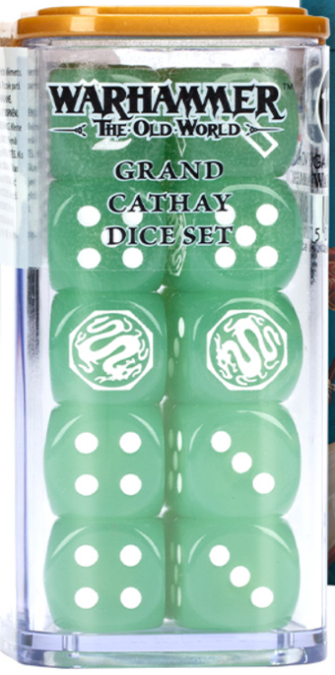 Armies of Grand Cathai Dice (warhammer nieuw)