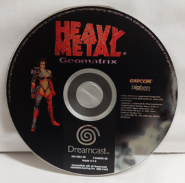 Heavy Metal Geomatrix game only (Sega Dreamcast tweedehands game)