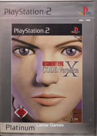 Resident evil Code: Veronica X platinum (ps2 used game)