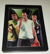 GTA 5 Grand Theft Auto V Steel Case (PS3 tweedehands game)