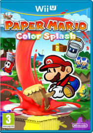 Paper Mario Color Splash (WII U tweedehands game)