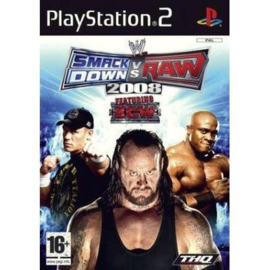 Smackdown vs Raw 2008 (ps2 used game)