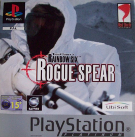 Tom Clancy's Rainbow Six Rogue Spear platinum (PS1 tweedehands game)