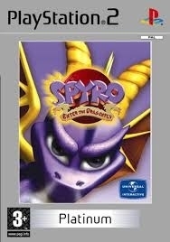 Spyro Enter the Dragonfly platinum zonder boekje (ps2 used game)