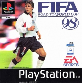 FIFA Road to World Cup 98 zonder boekje (PS1 tweedehands game)