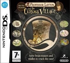 Professor Layton and the curious Village (Nintendo DS used game)