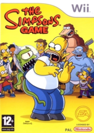 The Simpsons Game zonder boekje (Wii tweedehands game)