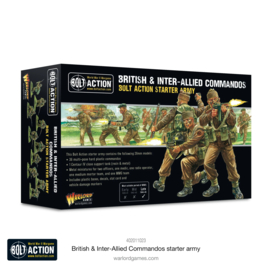 British and inter-allied commandos starter army (Bolt action nieuw)
