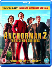 Anchorman 2 The Legend Continues (Blu-ray tweedehands film)