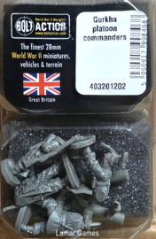 Gurkha platoon commanders (bolt action nieuw)