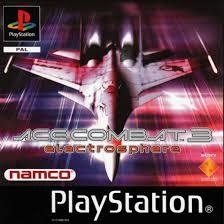 Ace Combat 3 Electrosphere psx platinum zonder boekje (ps1 tweedehands game)