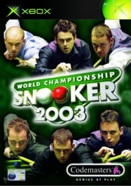 World Championship snooker 2003 zonder boekje(Xbox tweedehands game)